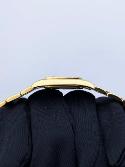 Cartier Panthere 1280 18K Yellow Gold Diamonds Ladies Watch Box Papers - Virtual