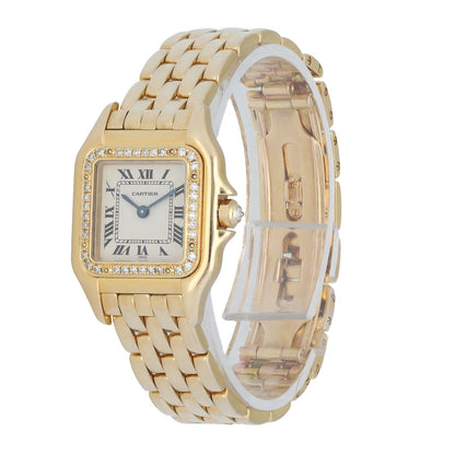 Cartier Panthere 128000M 18K Ladies Diamonds Watch - Virtual