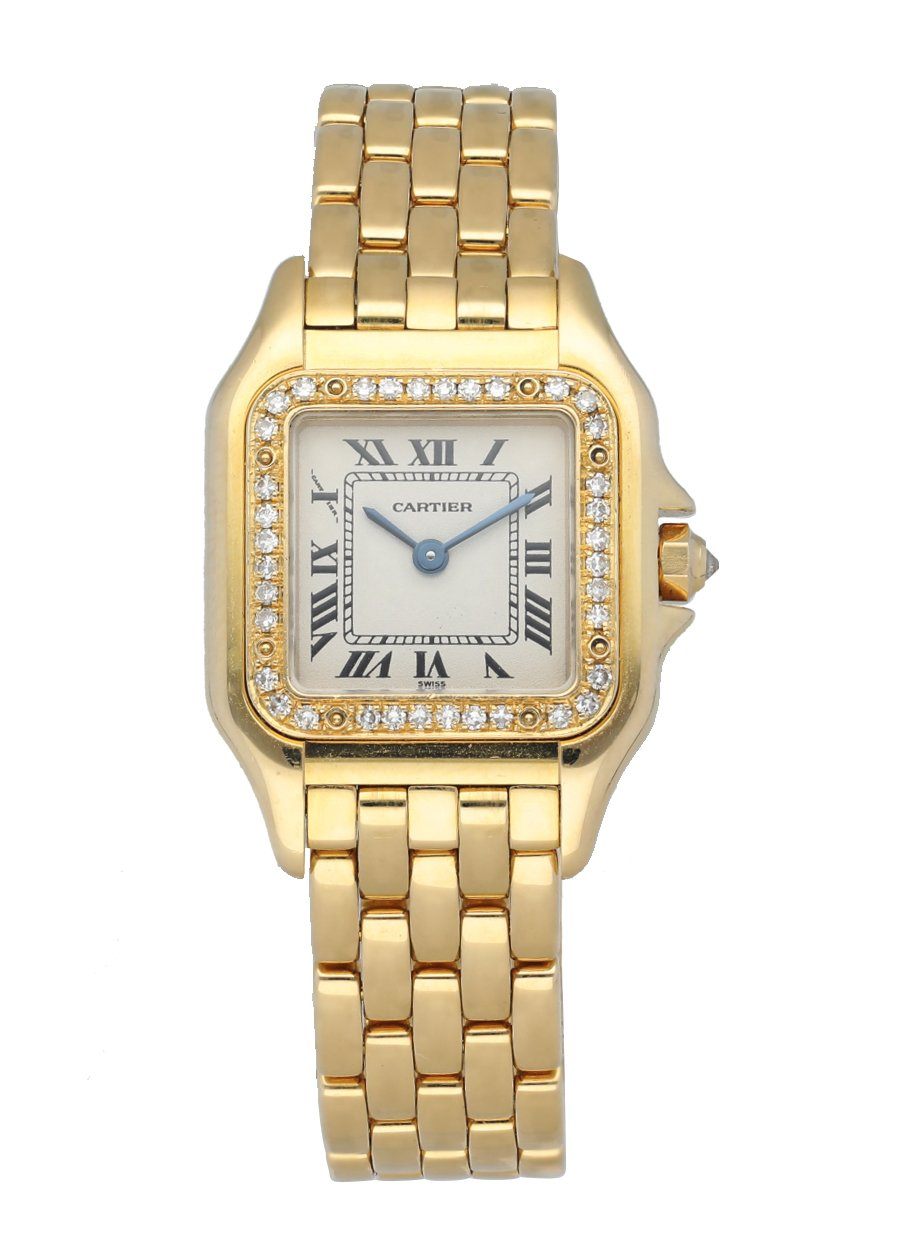 Cartier Panthere 128000M 18K Ladies Diamonds Watch - Virtual