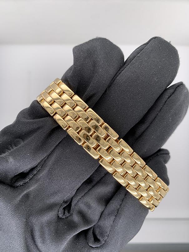 Cartier Panthere 128000M 18K Yellow Gold Ladies Diamonds Watch Box & Paper - Wristwatch