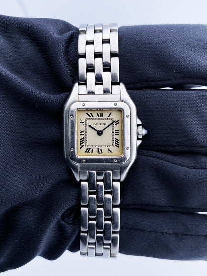 Cartier Panthere 1320 Stainless Steel Ladies Watch - Wristwatch