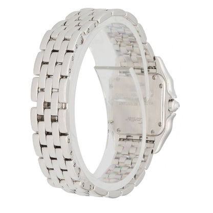 Cartier Panthere 1660 18K White Gold Diamond Anniversary Logo Ladies Watch - Virtual