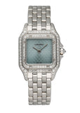 Cartier Panthere 1660 18K White Gold Diamond Anniversary Logo Ladies Watch - Virtual