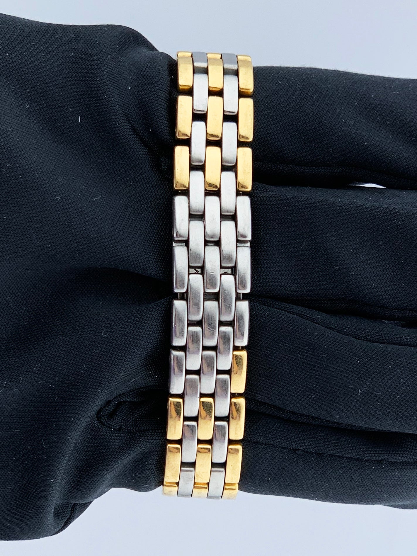 Cartier Panthere 166921 3 Row Gold Ladies Watch