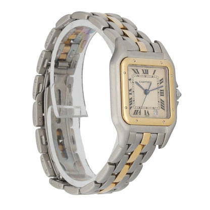 Cartier Panthere 183949 Midsize One Row Ladies Watch - Wristwatch