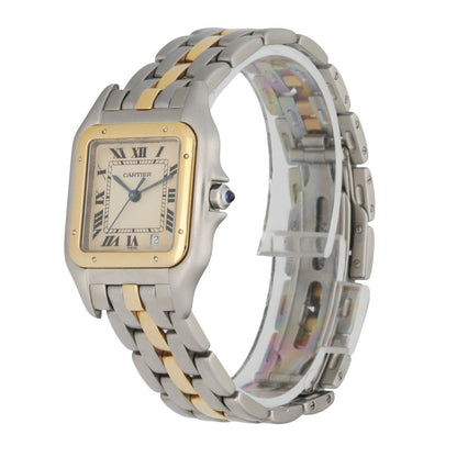 Cartier Panthere 183949 Midsize One Row Ladies Watch - Wristwatch