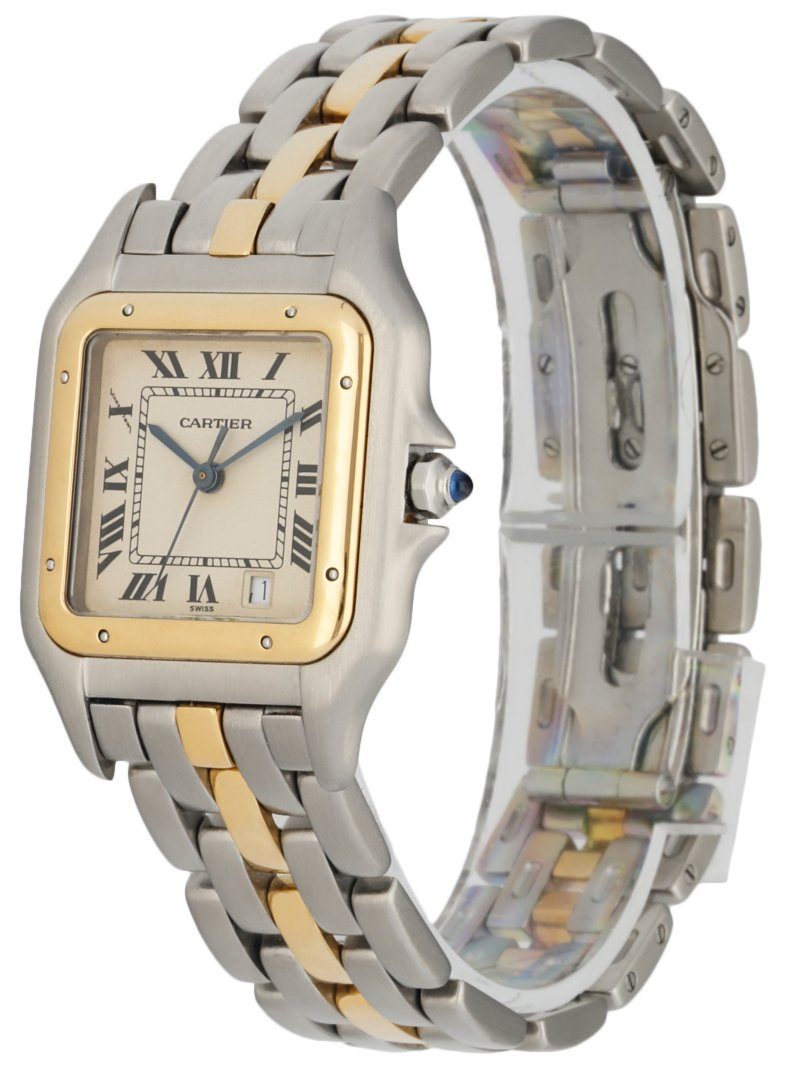 Cartier Panthere 183949 Midsize One Row Ladies Watch - Wristwatch