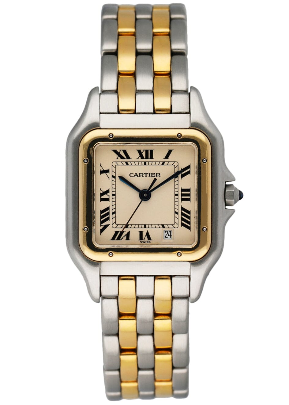 Cartier Panthere 183949 Two Row Midsize Ladies Watch