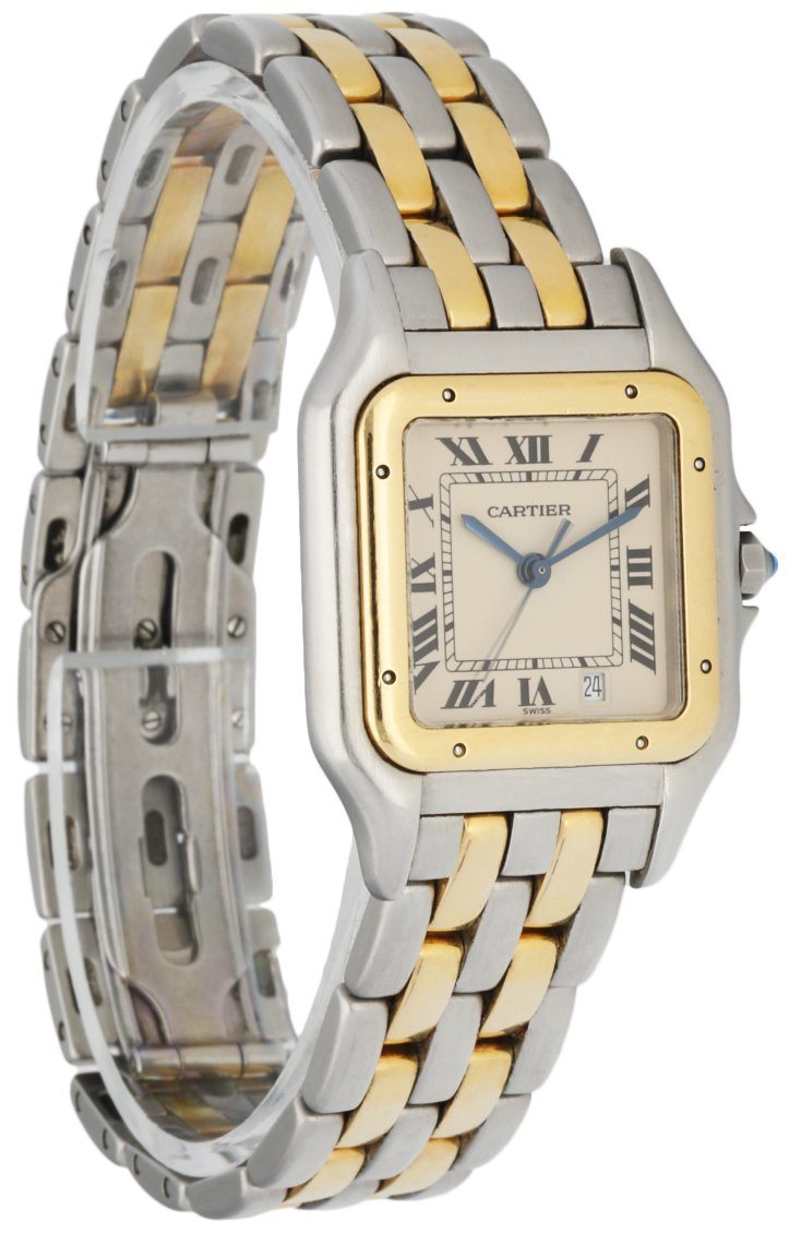 Cartier Panthere 183949 Two Row Midsize Ladies Watch - Wristwatch