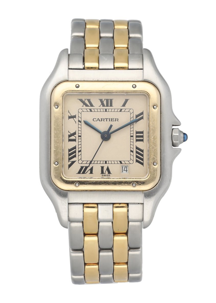 Cartier Panthere 183949 Two Row Midsize Ladies Watch - Virtual