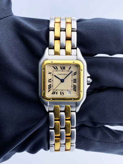 Cartier Panthere 183949 Two Row Midsize Ladies Watch