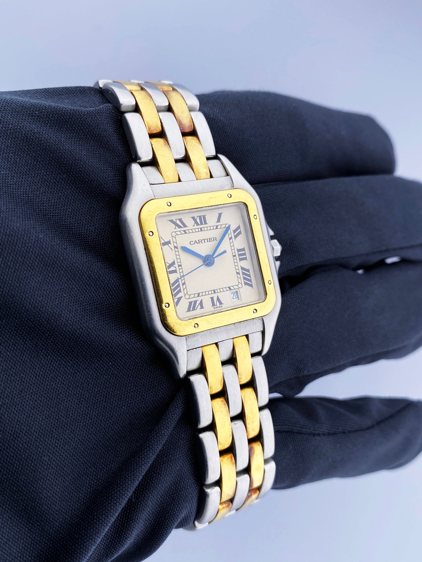 Cartier Panthere 183949 Two Row Midsize Ladies Watch