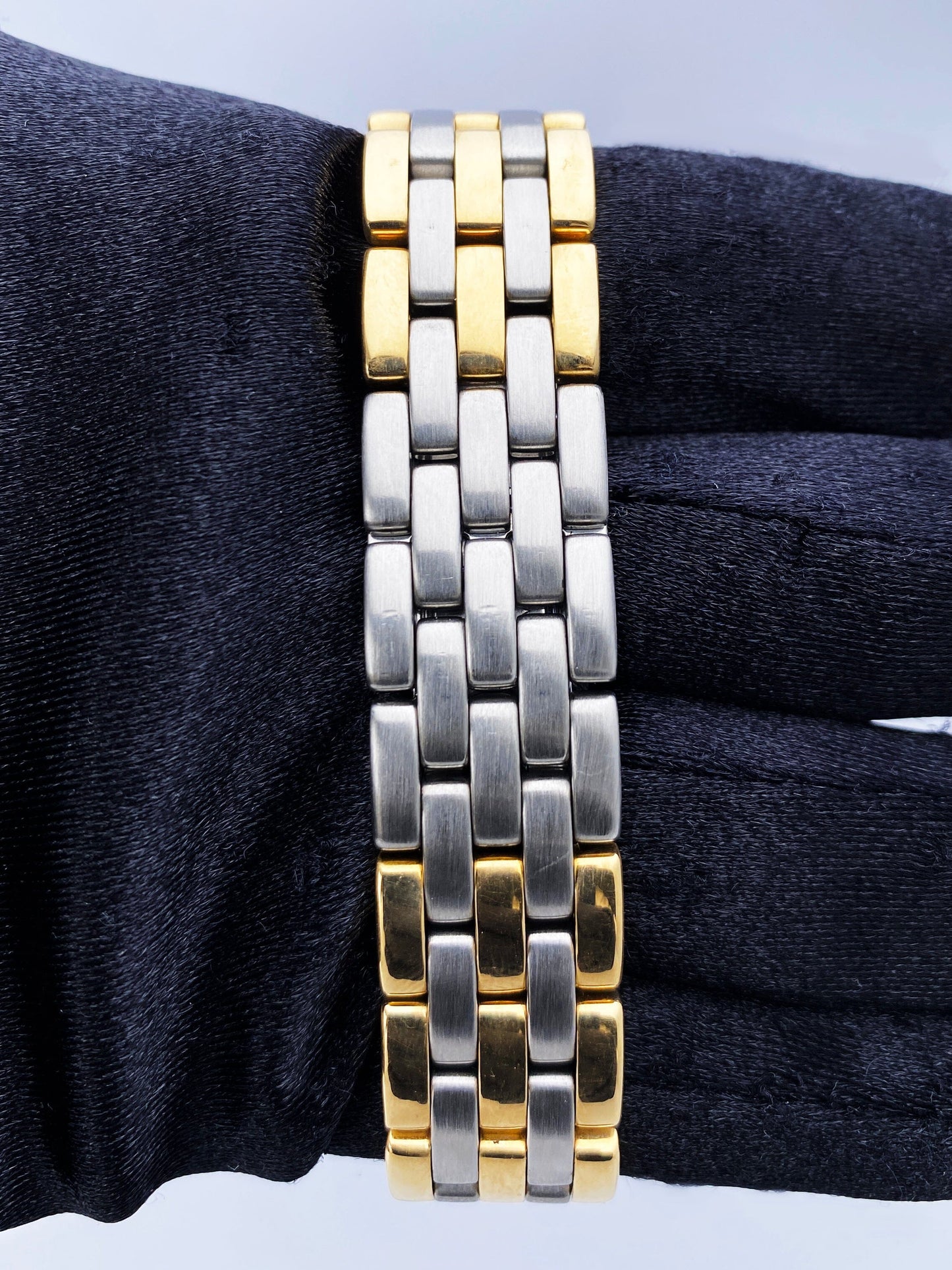 Cartier Panthere 187949 Midsize Three Row Ladies Watch - Wristwatch