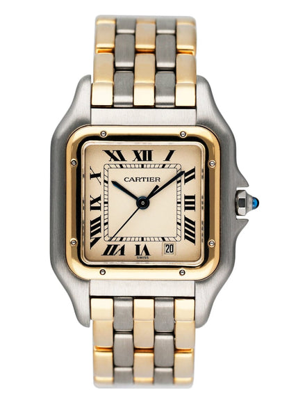 Cartier Panthere 187949 Midsize Three Row Ladies Watch - Wristwatch