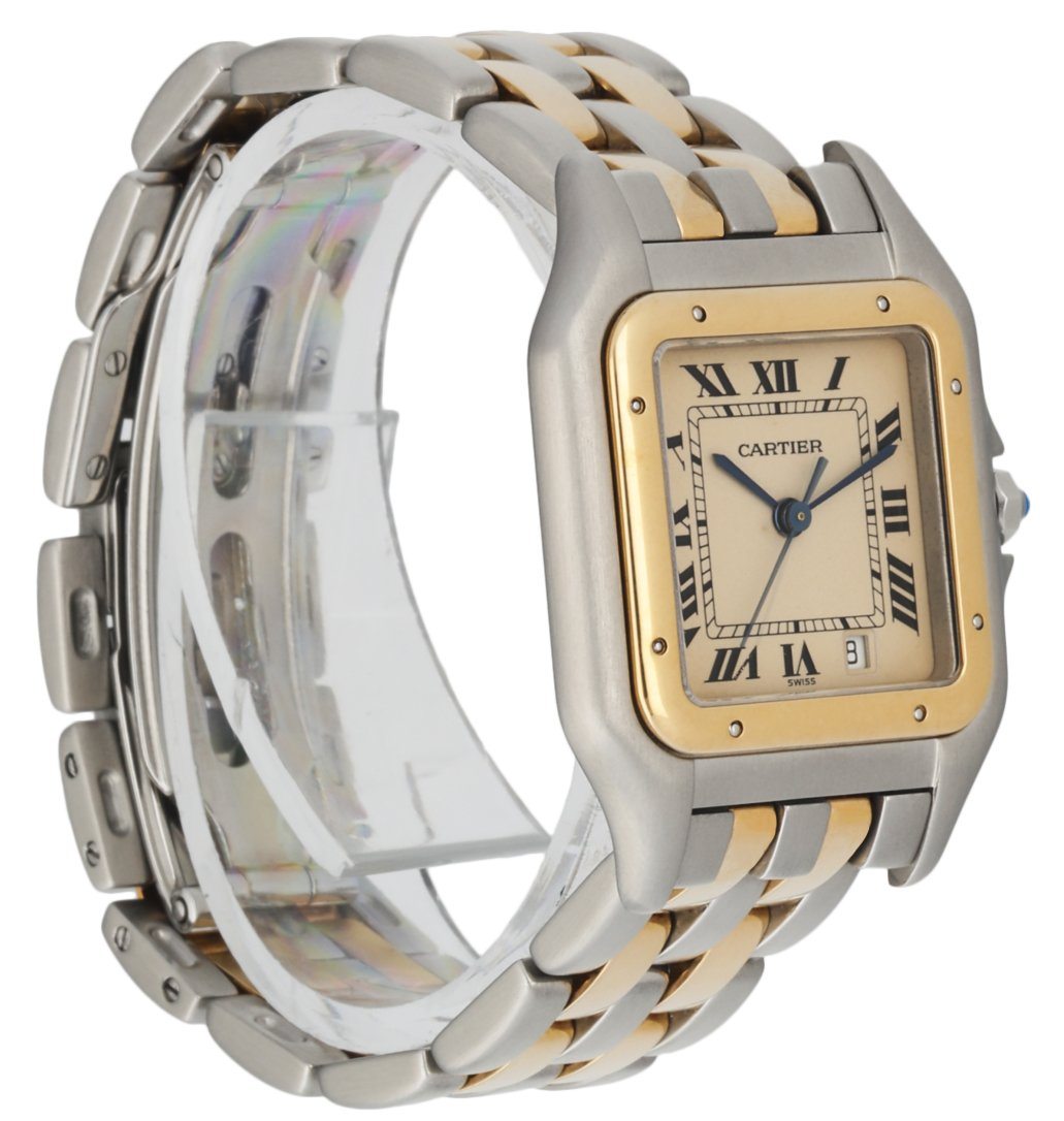 Cartier Panthere 187949C Two Row Midsize Ladies Watch - Wristwatch