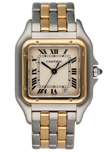 Cartier Panthere 187949C Two Rows Midsize Ladies Watch Box & Papers - Wristwatch
