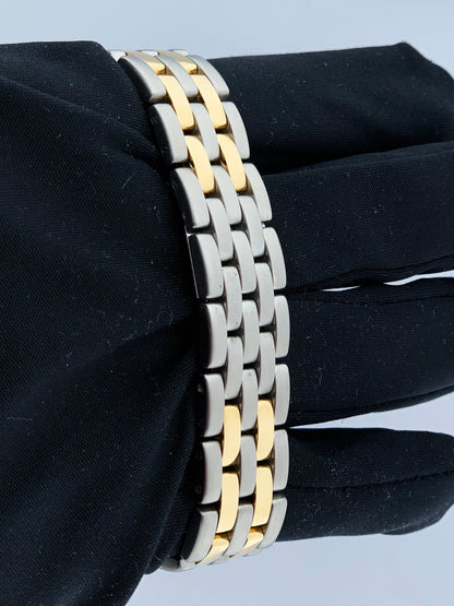 Cartier Panthere 187949C Two Rows Midsize Ladies Watch Box & Papers - Wristwatch