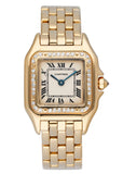 Cartier Panthere 18K Yellow Gold Diamonds Ladies Watch