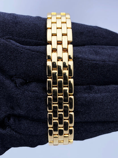 Cartier Panthere 18K Yellow Gold Diamonds Ladies Watch