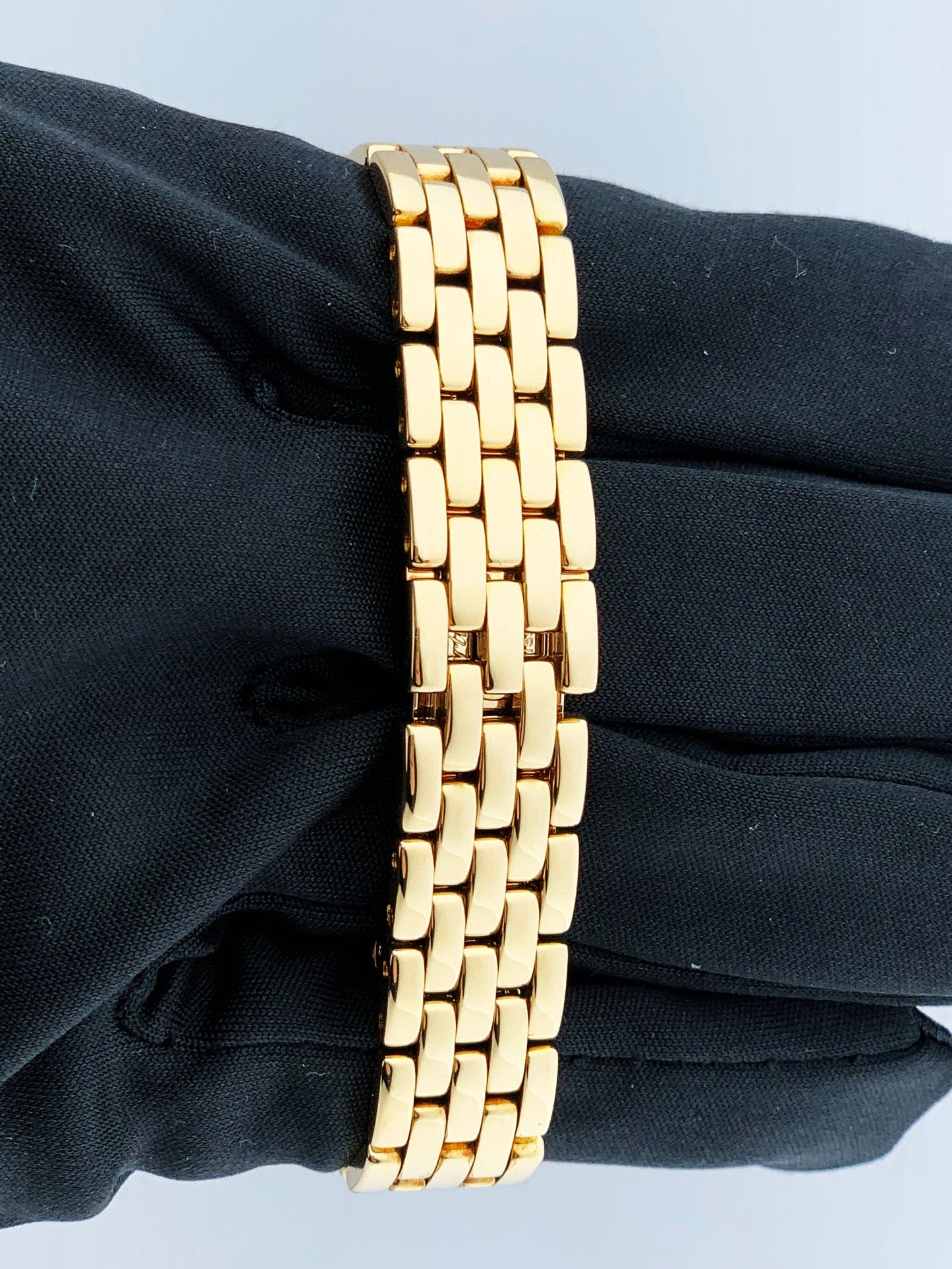 Cartier Panthere 18K Yellow Gold Diamonds Ladies Watch Box & Papers - Wristwatch
