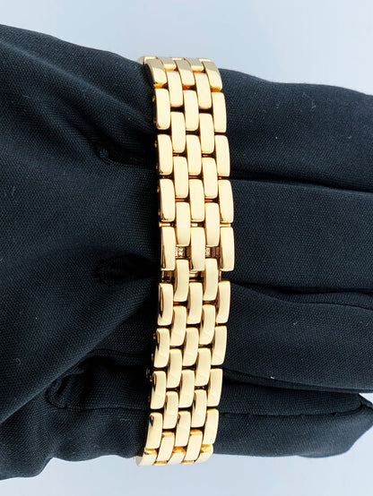 Cartier Panthere 18K Yellow Gold Diamonds Ladies Watch Box & Papers - Wristwatch
