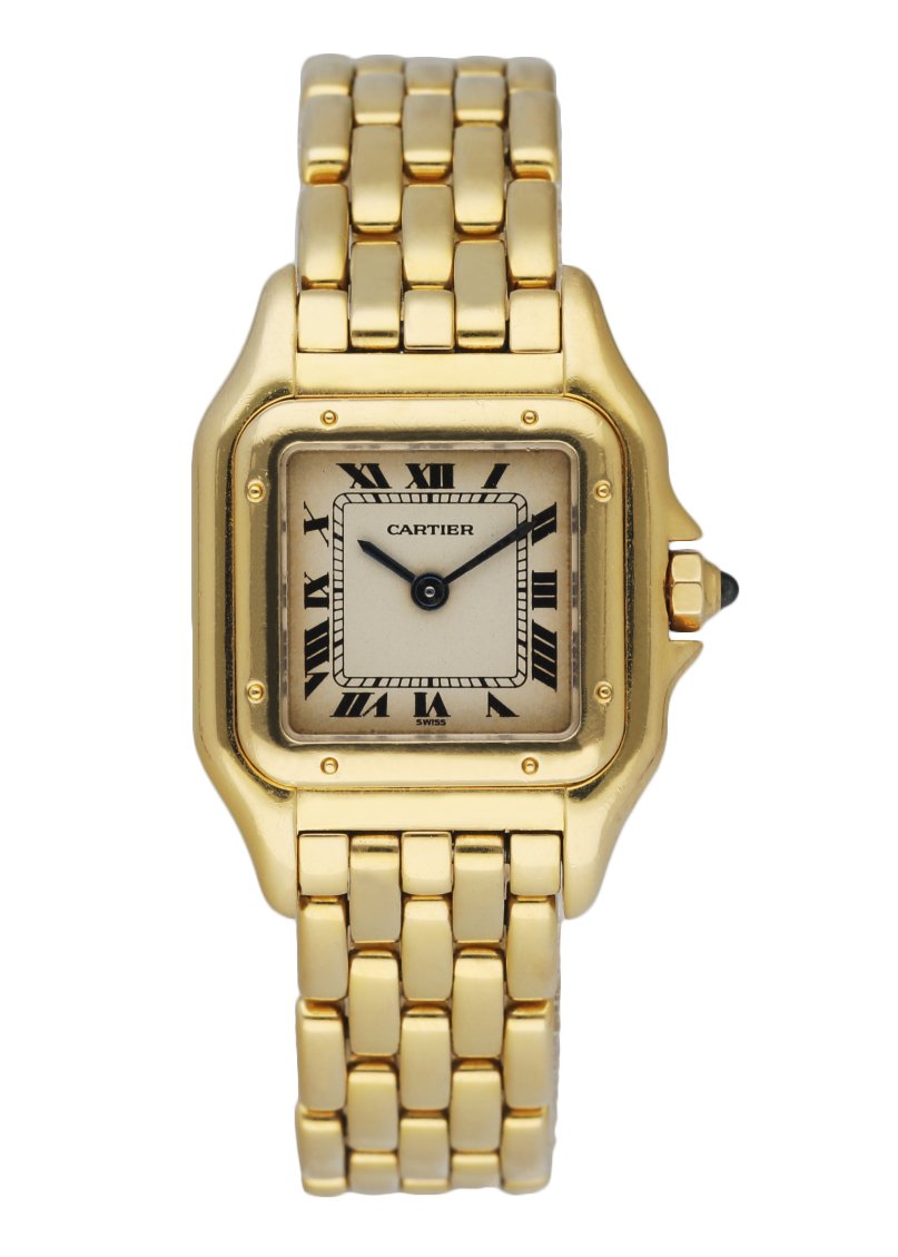 Cartier Panthere 18K Yellow Gold Ladies Watch - Wristwatch
