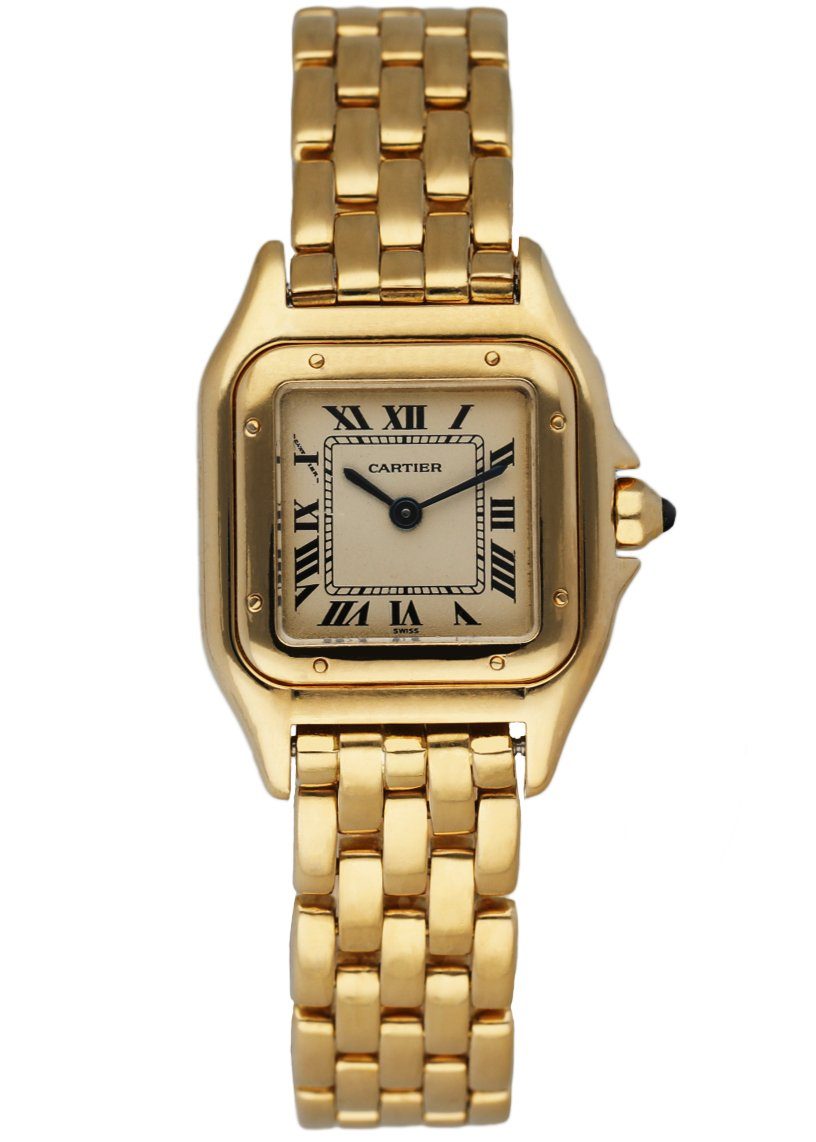 Cartier Panthere 18K Yellow Gold Ladies Watch - Wristwatch