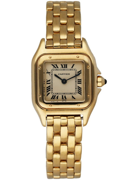 Cartier Panthere 18K Yellow Gold Ladies Watch - Wristwatch