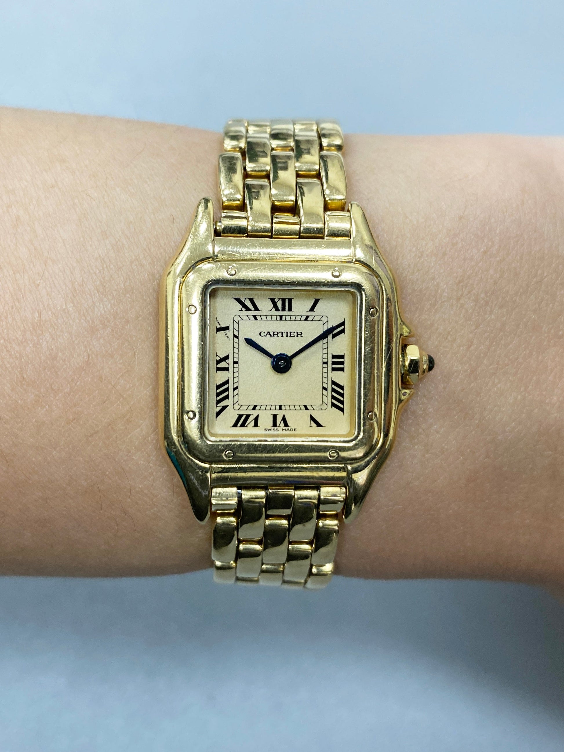 Cartier Panthere 18K Yellow Gold Ladies Watch - Virtual