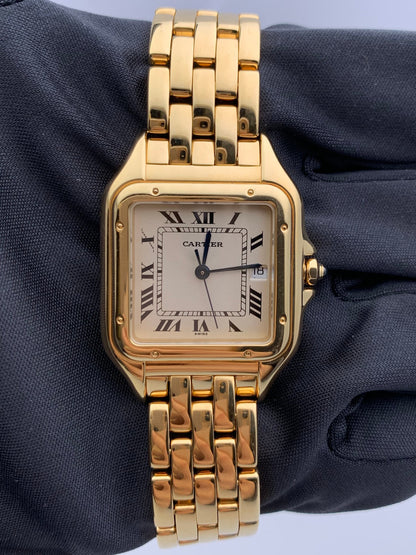 Cartier Panthere 887968 18K Yellow Gold Men’s Watch - Wristwatch