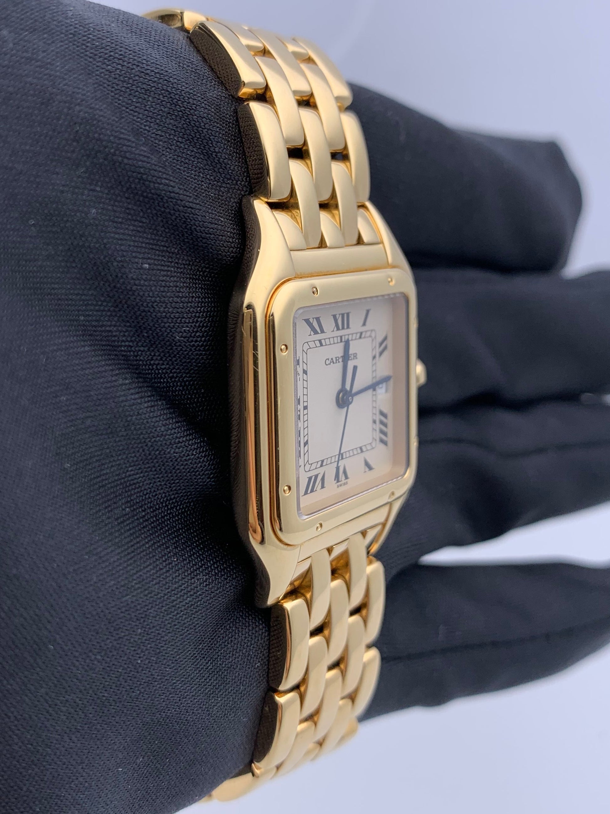 Cartier Panthere 887968 18K Yellow Gold Men’s Watch - Wristwatch