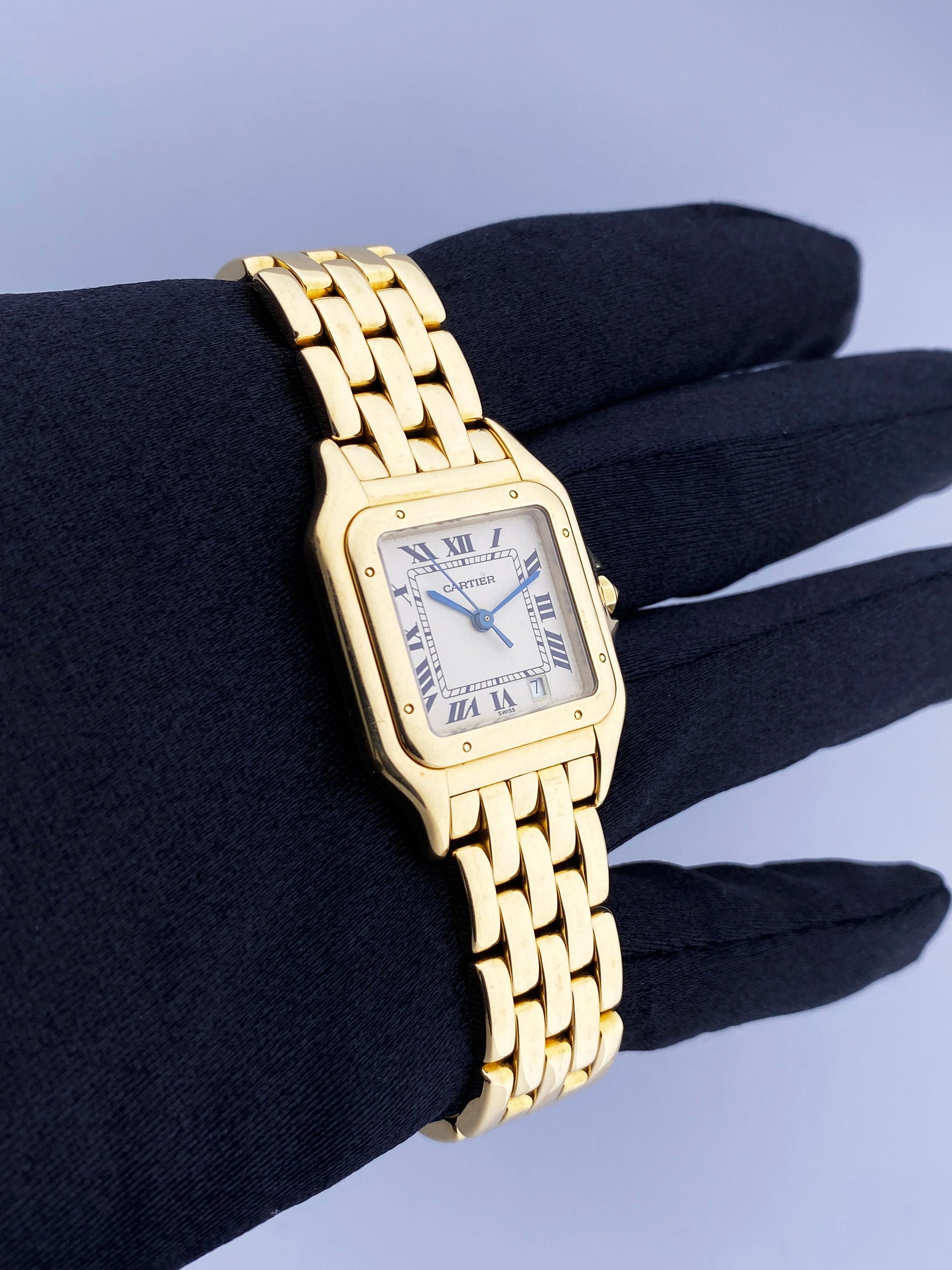 Cartier Panthere 18k Yellow Gold Midsize Ladies Watch