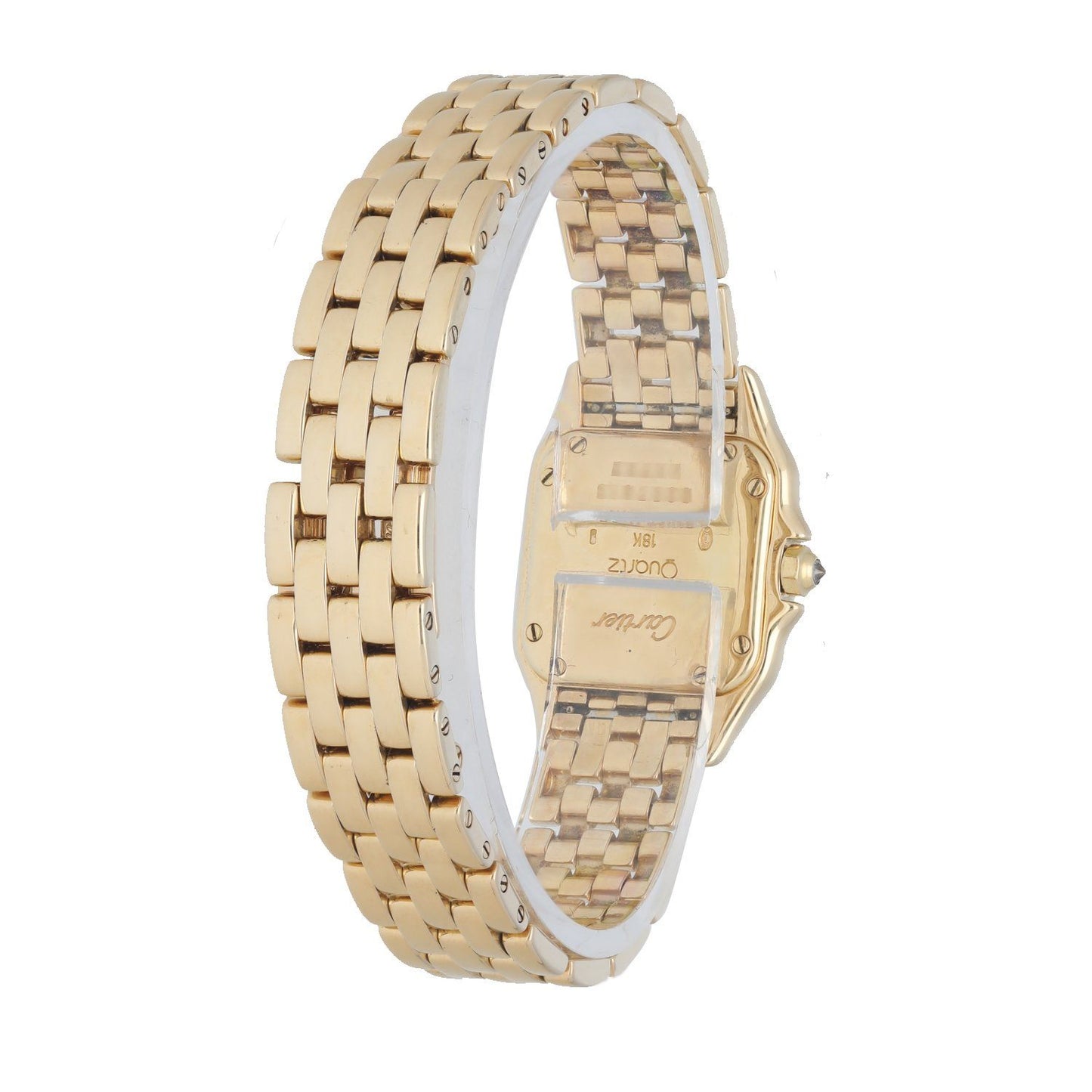 Cartier Panthere 8057915 18k Yellow Gold & Diamonds Ladies watch.