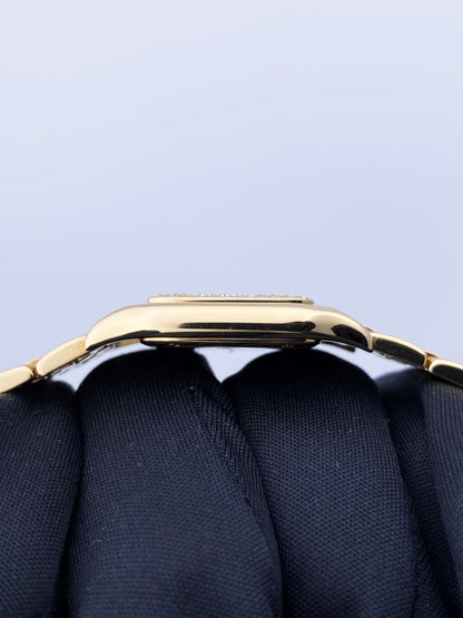 Cartier Panthere 8057915 18K Yellow Gold & Diamonds Set Ladies Watch - Wristwatch