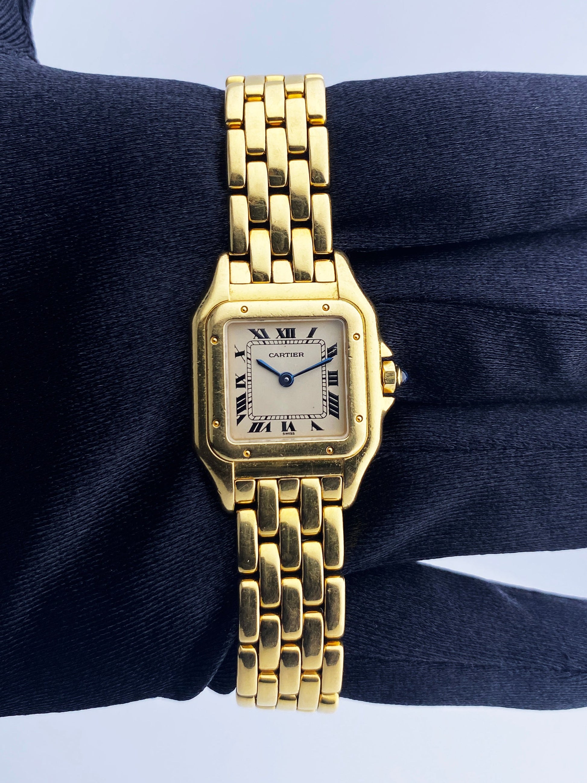 Cartier Panthere 8057929 18K Yellow Gold Ladies Watch - Wristwatch