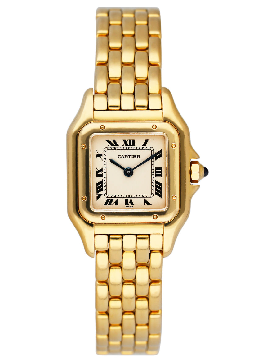 Cartier Panthere 8057929 18K Yellow Gold Ladies Watch - Wristwatch