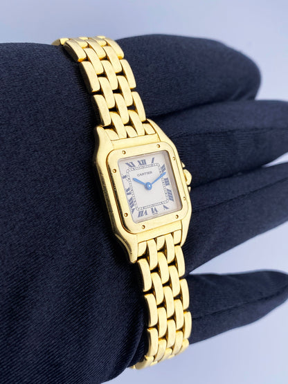 Cartier Panthere 8057929 18K Yellow Gold Ladies Watch - Wristwatch