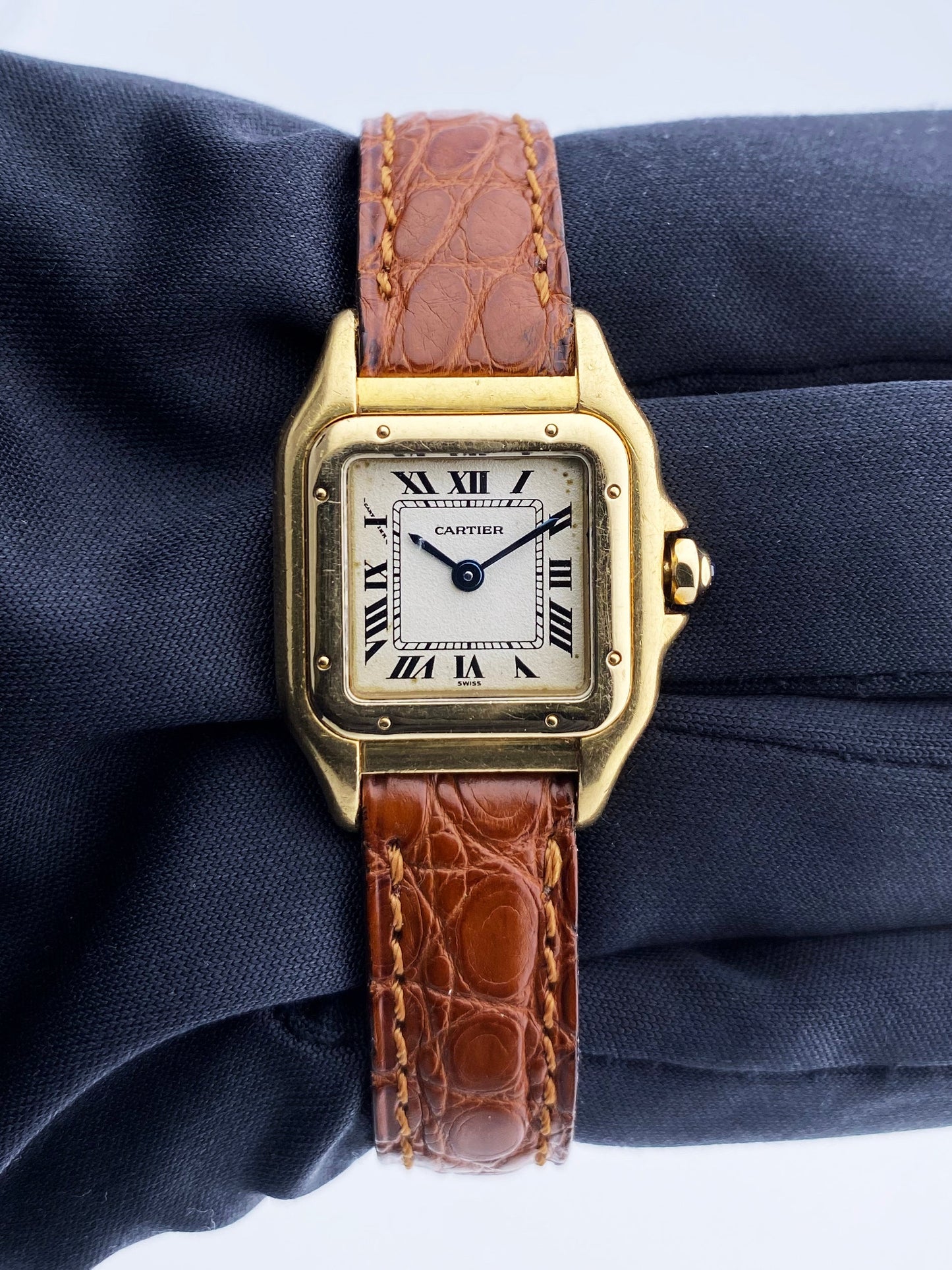Cartier Panthere 8057929 18K Yellow Gold Ladies Watch - Wristwatch
