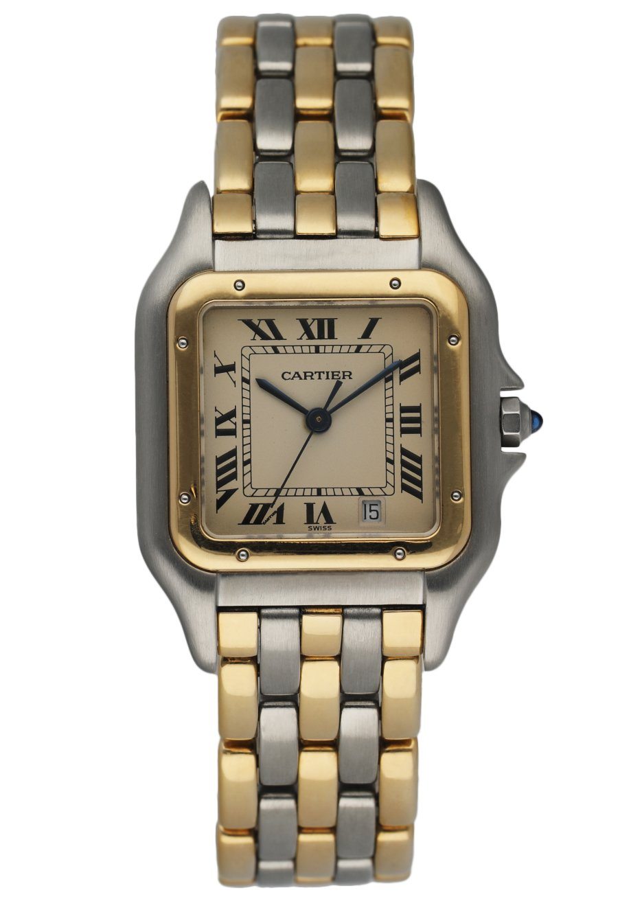 Cartier Panthere 83949 Three Row Midsize Watch - Wristwatch