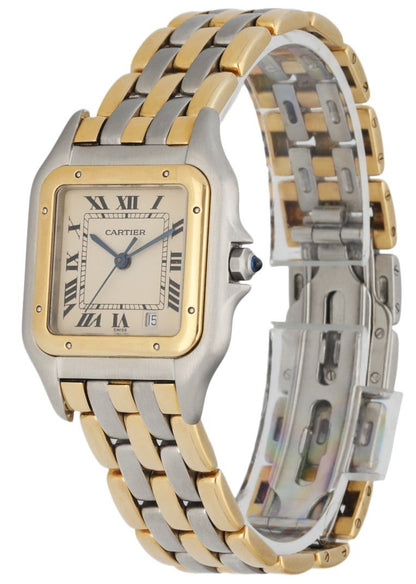 Cartier Panthere 83949 Three Row Midsize Watch - Wristwatch