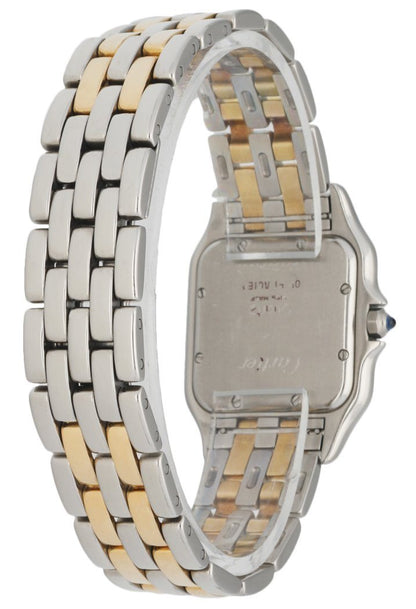 Cartier Panthere 83949 Two Row Midsize Watch With Box - Wristwatch