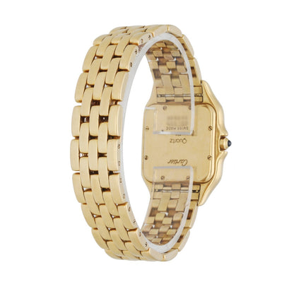 Cartier Panthere 887968 18k Yellow Gold Large Man’s Watch - Wristwatch