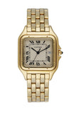 Cartier Panthere 887968 18k Yellow Gold Large Man’s Watch - Wristwatch