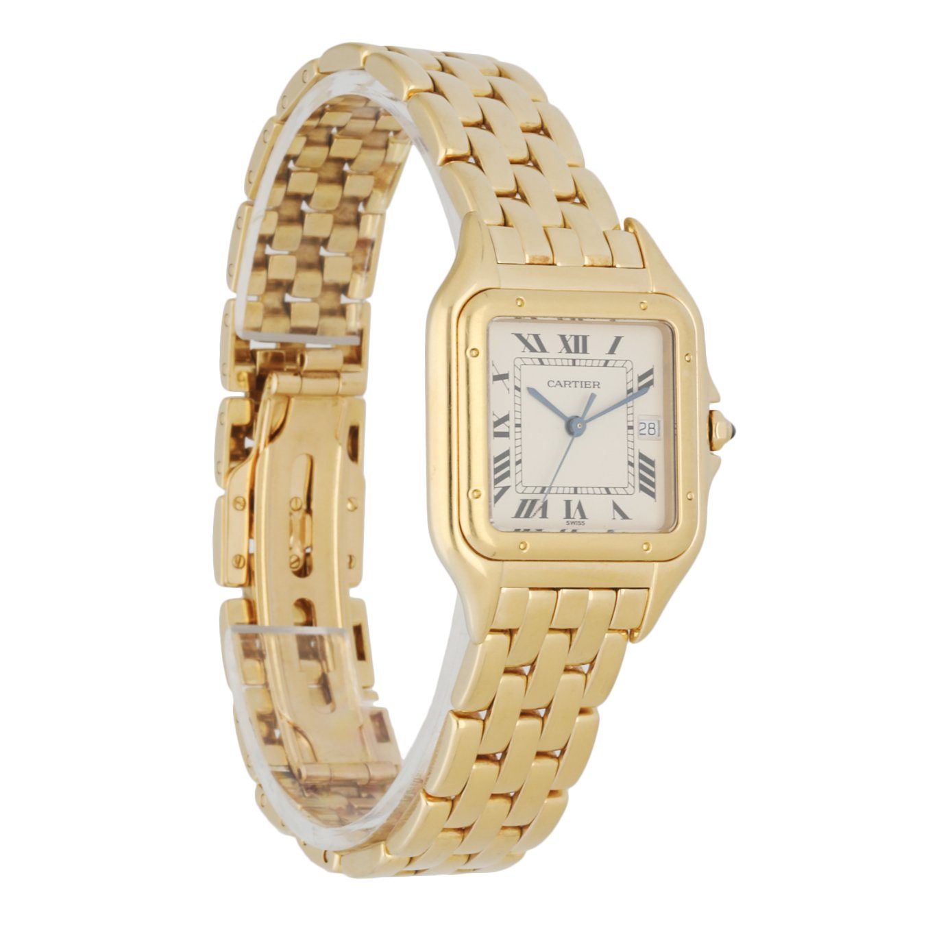 Cartier Panthere 887968 18k Yellow Gold Large Watch - Wristwatch