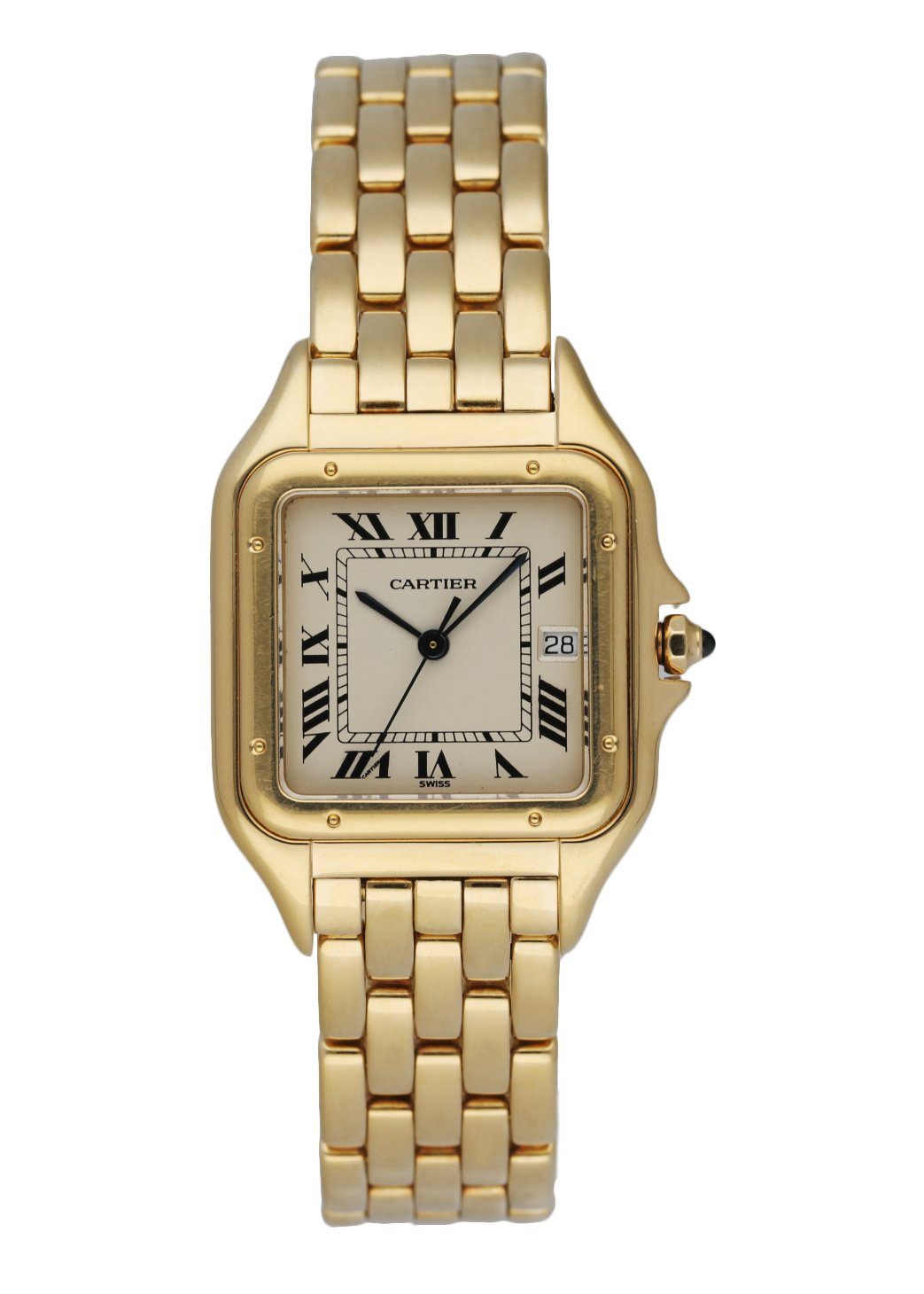 Cartier Panthere 887968 18k Yellow Gold Large Watch - Wristwatch
