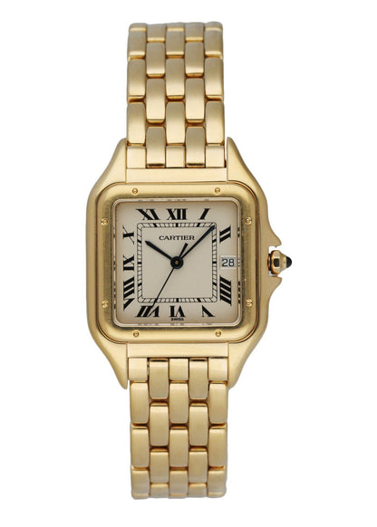 Cartier Panthere 887968 18k Yellow Gold Large Watch - Wristwatch