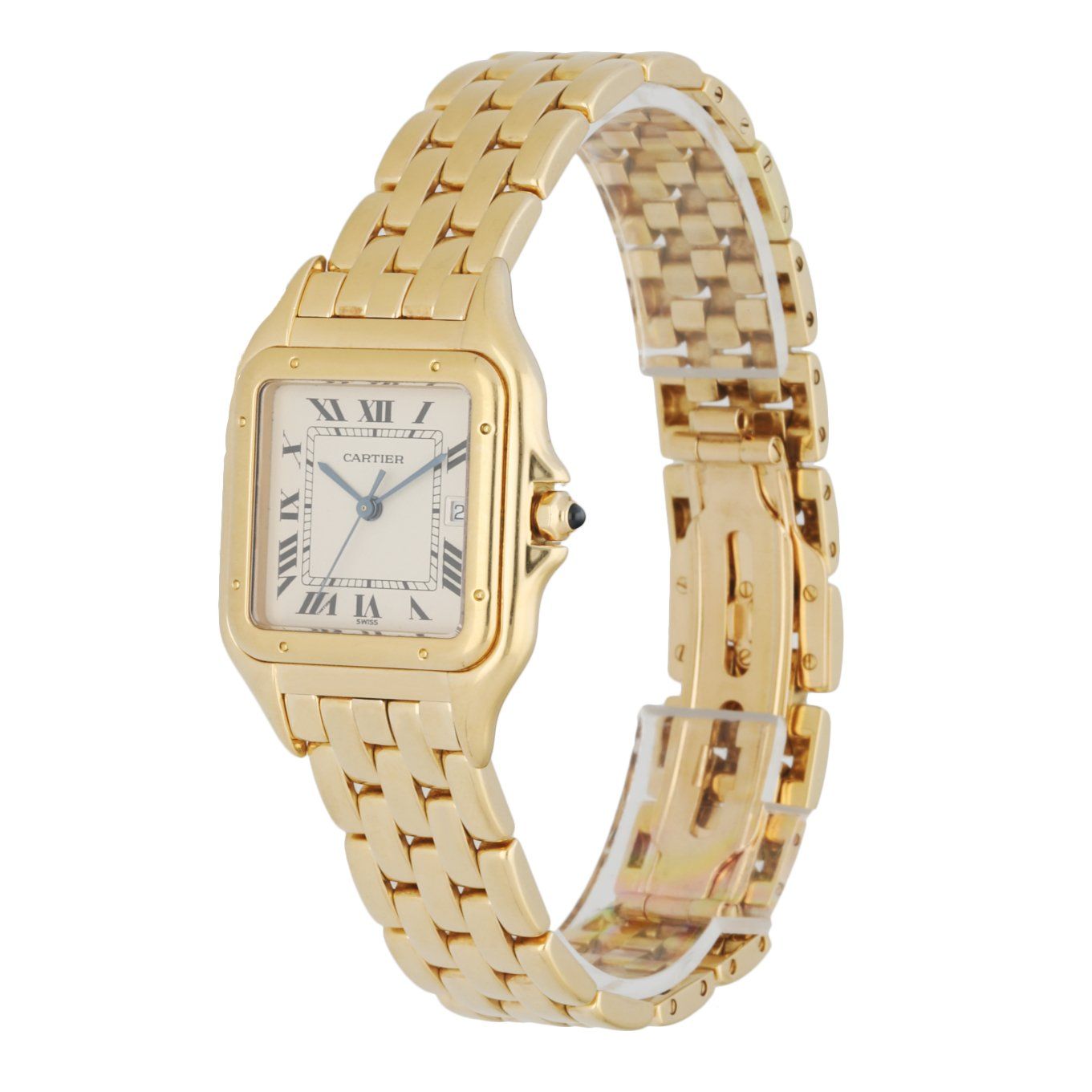 Cartier Panthere 887968 18k Yellow Gold Large Watch - Wristwatch
