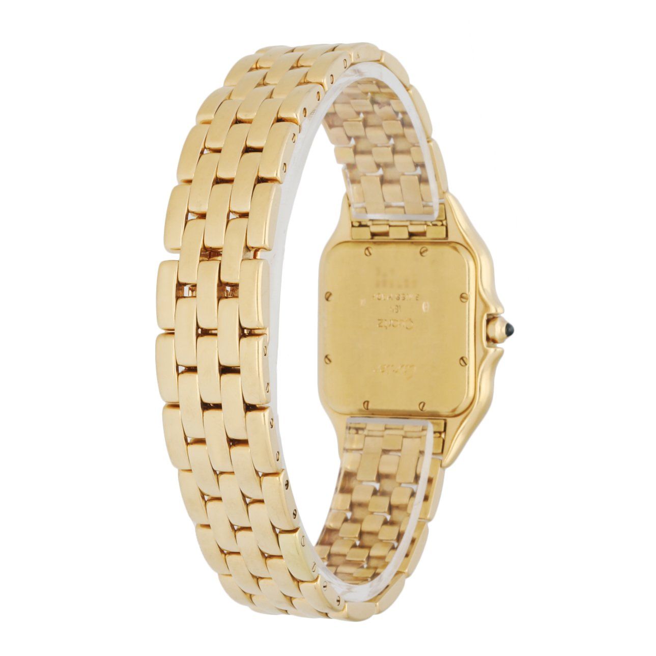 Cartier Panthere 887968 18k Yellow Gold Large Watch - Wristwatch