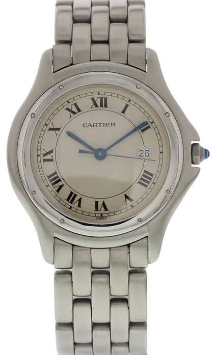 Cartier Panthere Cougar 987904 Stainless Steel Quartz - Wristwatch
