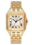Cartier Panthere Large Size Diamond 18K Yellow Gold - Wristwatch